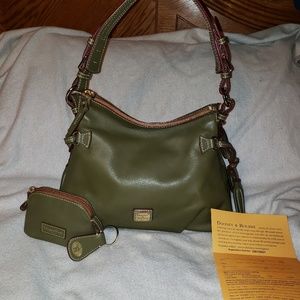 Teagan Satchel - smooth leather w/accessories